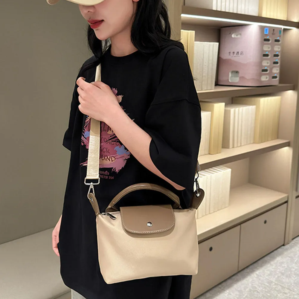 2Pcs Set Women's Tote Bags Travel Handbag Work Bags Khaki