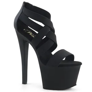 7 Inch Heel SKY-369 Black
