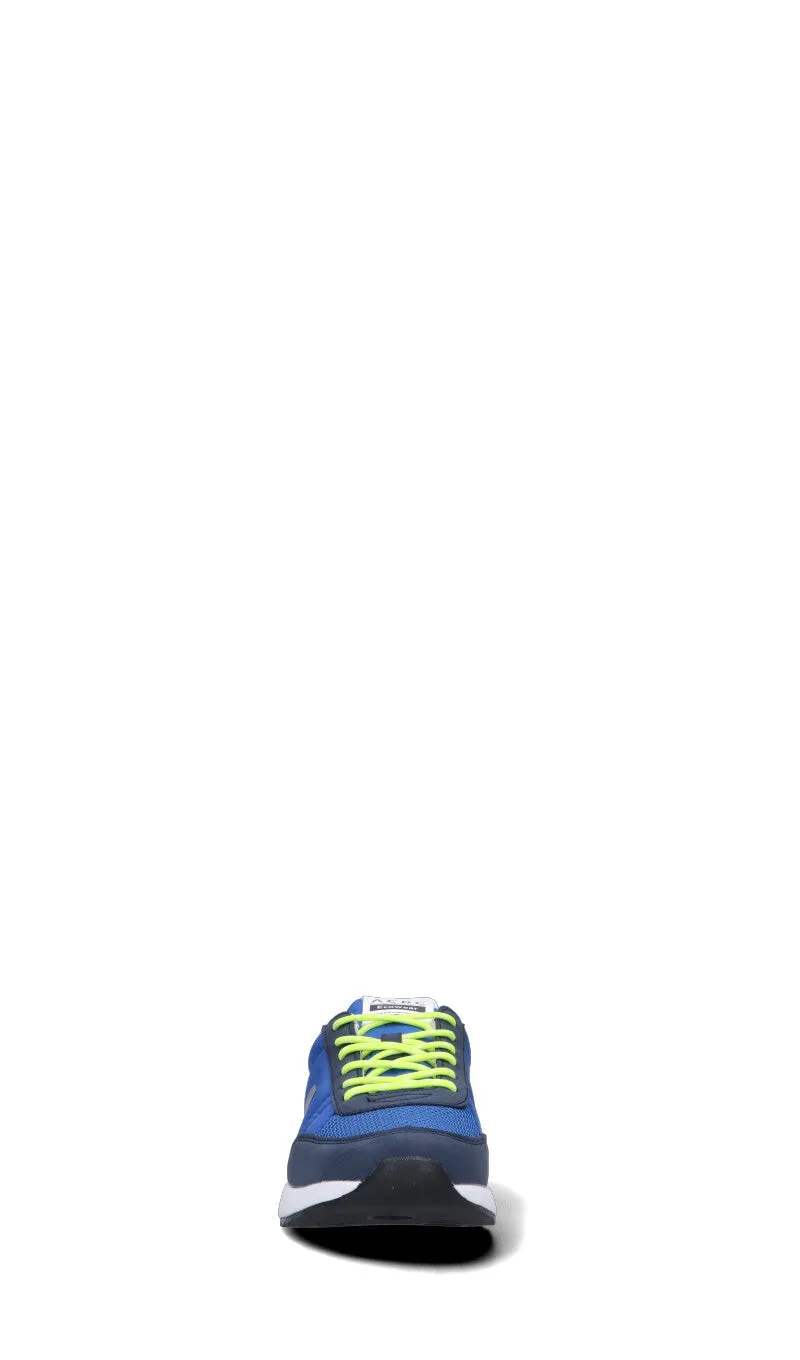 ACBC Sneaker uomo blu in pelle