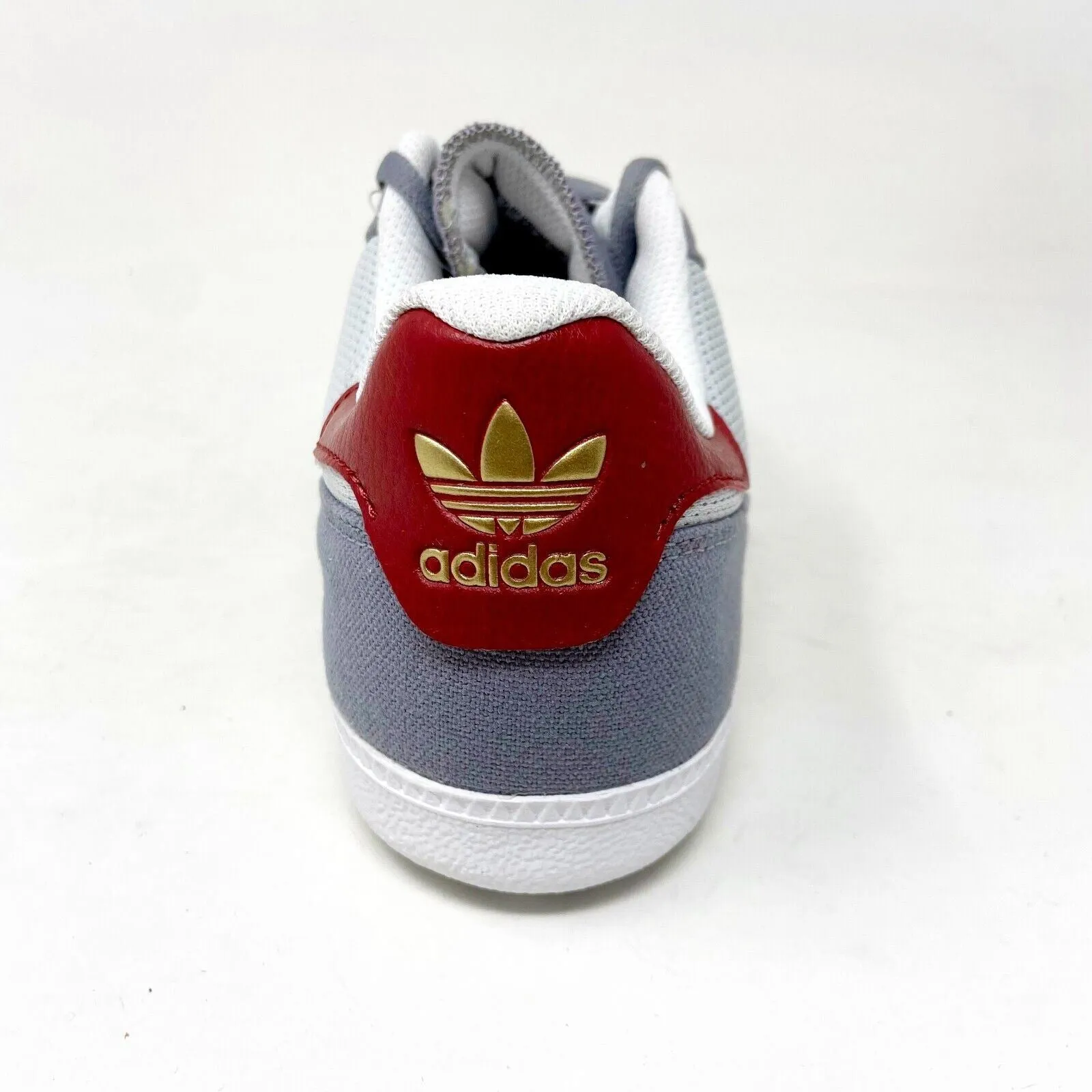 Adidas Originals Copa Skate Gray Red Mens Retro Casual Sneakers C76946