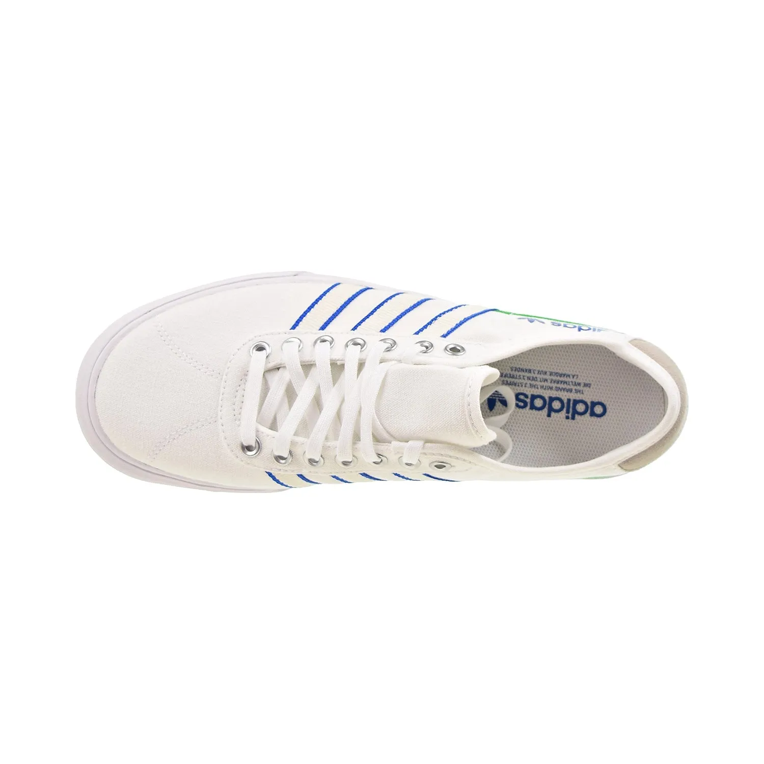 Adidas Originals Delpala Men's Shoes Footwear White-Vivid Green-Footwear White