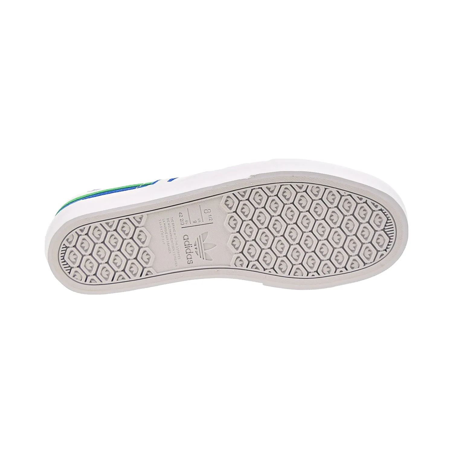 Adidas Originals Delpala Men's Shoes Footwear White-Vivid Green-Footwear White