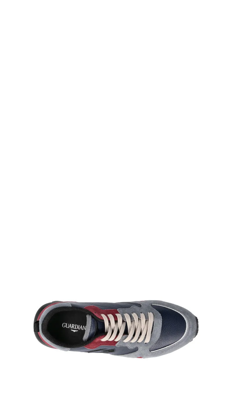 ALBERTO GUARDIANI Sneaker uomo bianca in pelle