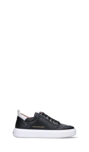 ALEXANDER SMITH Sneaker uomo nera in pelle