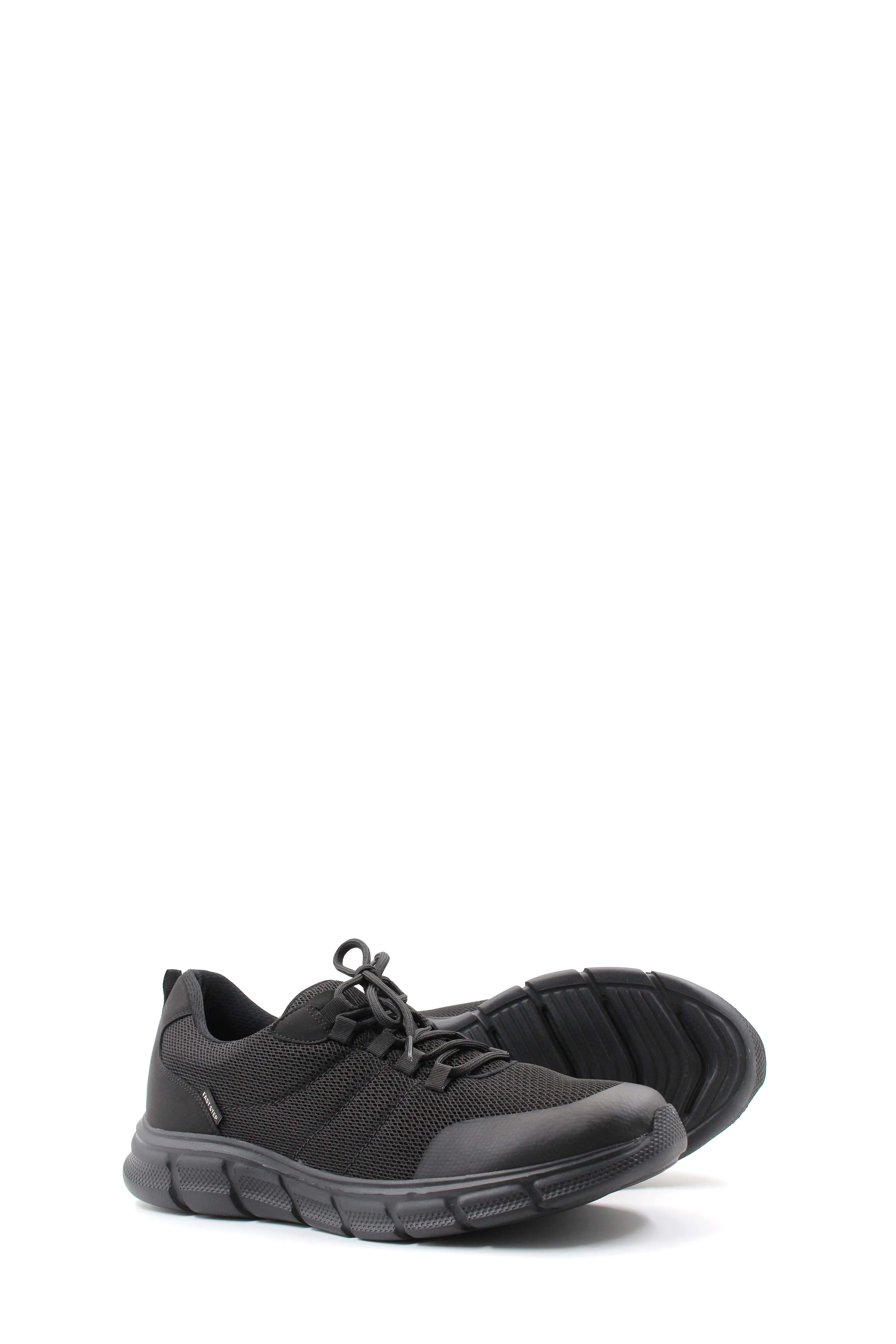 All-Black Lightweight Trainers-Wessi