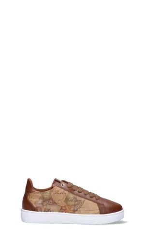ALVIERO MARTINI Sneaker donna castagna in pelle