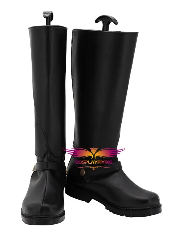 Anime Youjo Senki Saga of Tanya the Evil Tanya Von Degurechaff Cosplay Shoes Boots Custom Made for Adult Men and Women Halloween Carnival