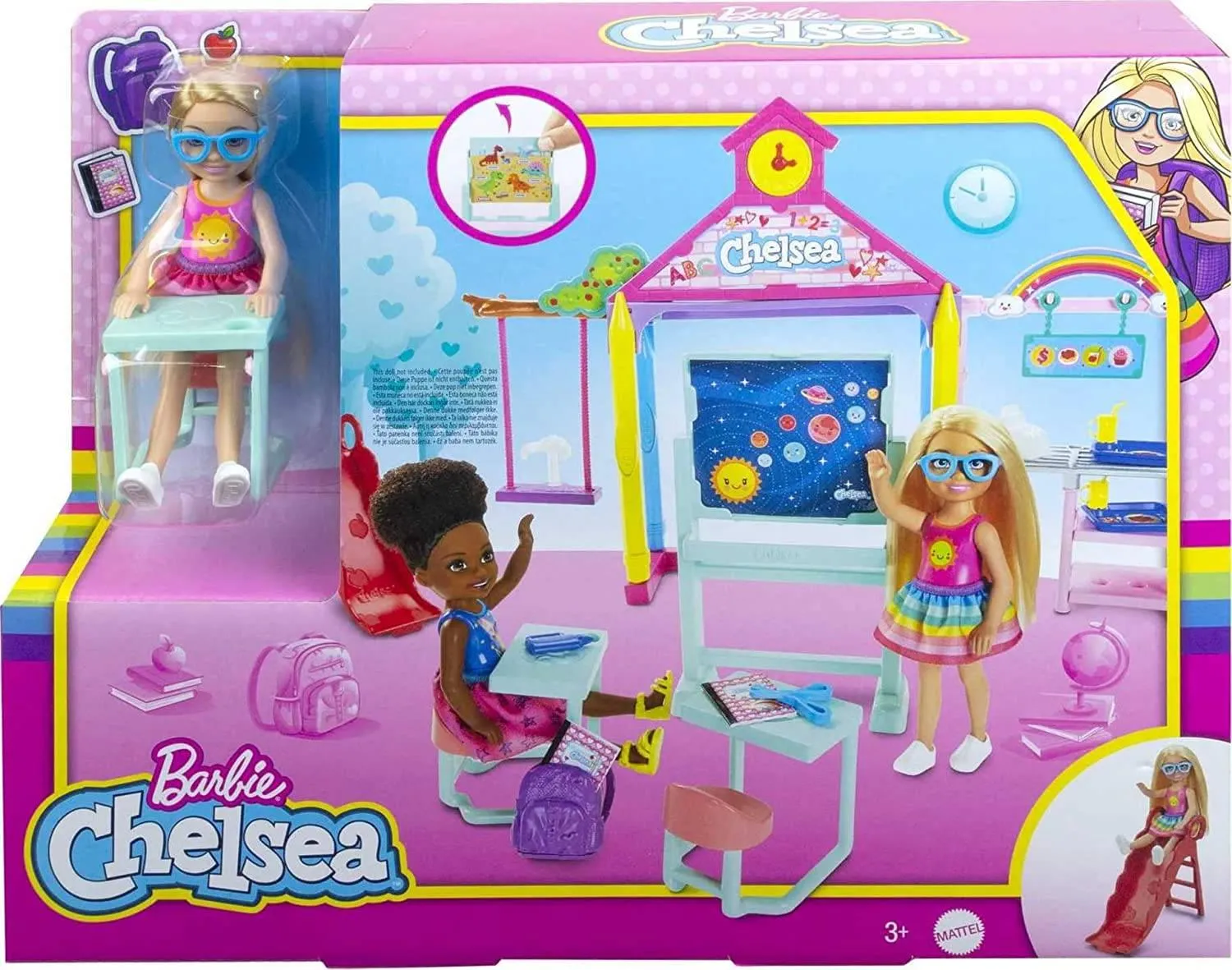 Barbie Club Chelsea School Playset GHV80