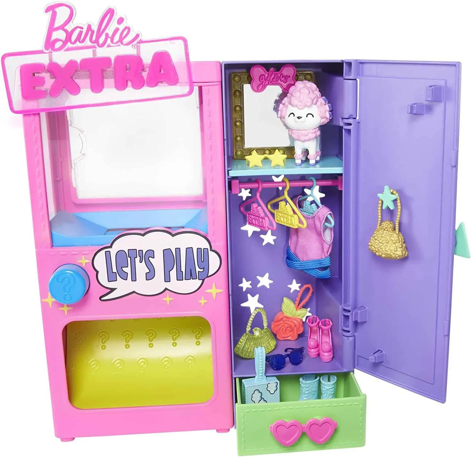 Barbie Extra Fashions Vending Machine Playset HFG75