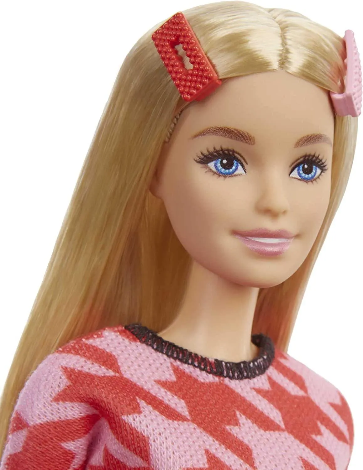 Barbie Fashionistas Doll - Houndstooth Top / Skirt Matching Set GRB59