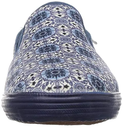 BATA Women Printed Fitness Blue Sneakers6 Kids UK (5599297)