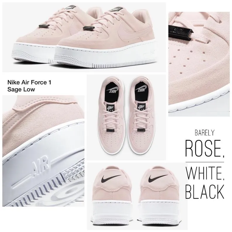 Bling Nike Air Force 1 Sage XX Low w/Ultra-Premium Crystals (Particle Beige)