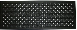 Braided Recycled Rubber Doormat (18" x 47")