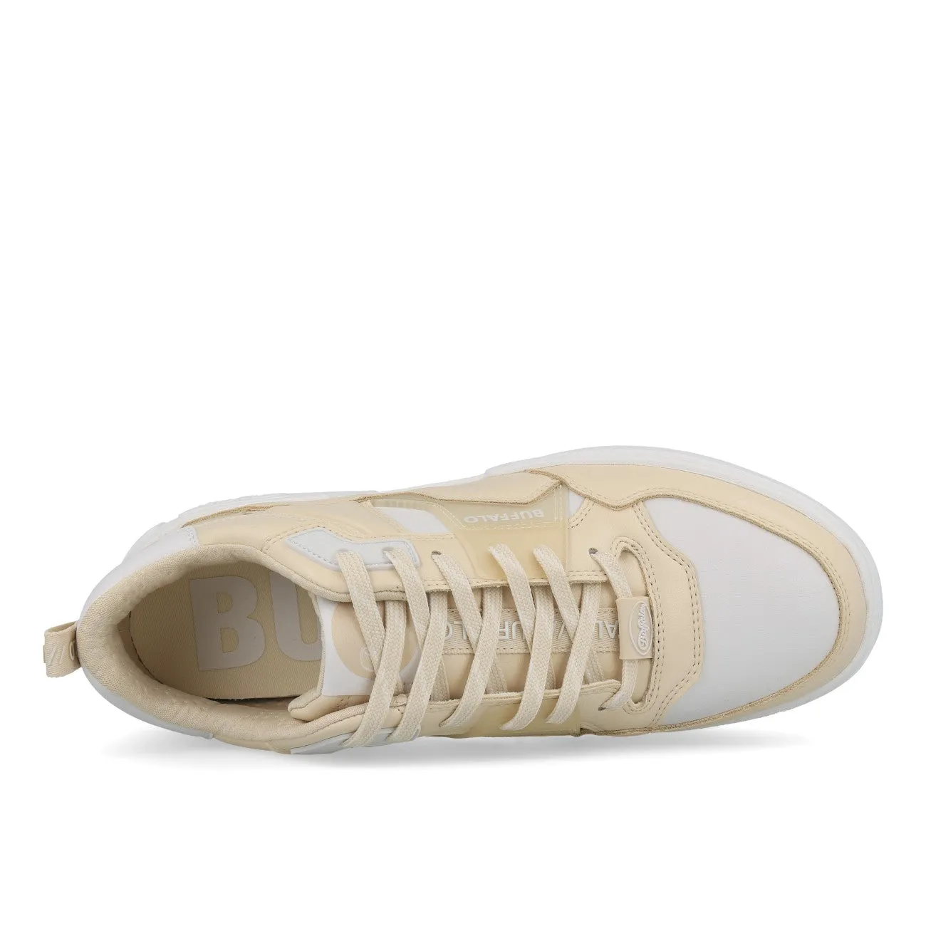 Buffalo Rse V2 Sneaker Low Damen Vegan Nappa Nubuck Beige Combi