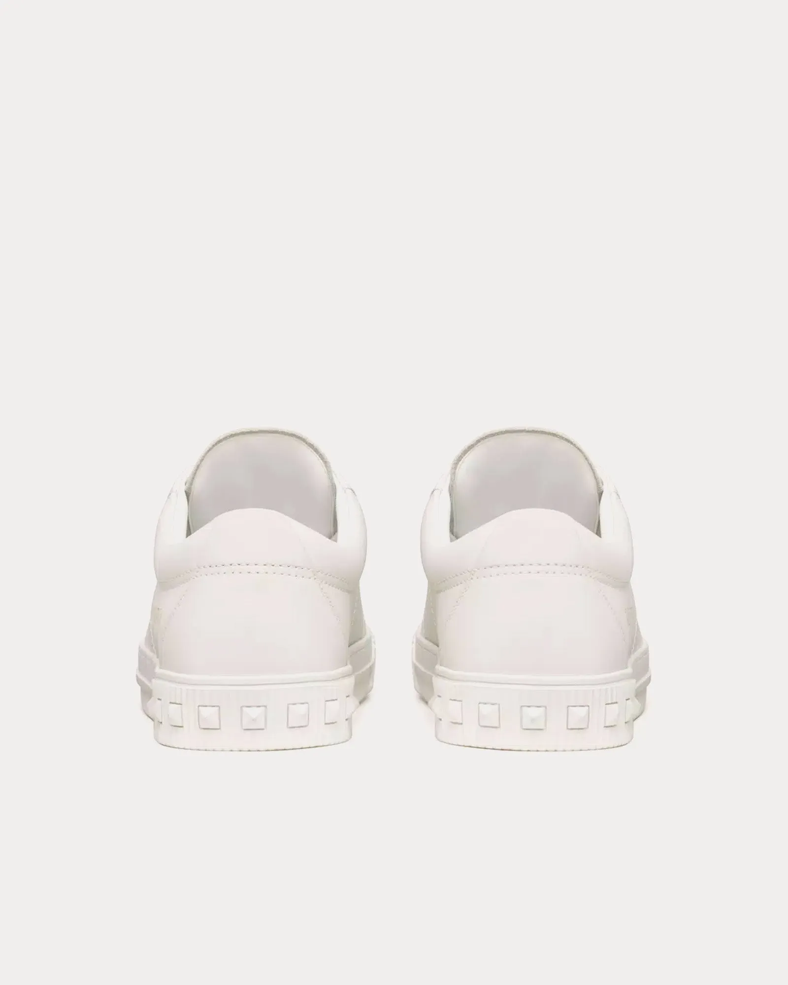 Cityplanet Calfskin White Low Top Sneakers
