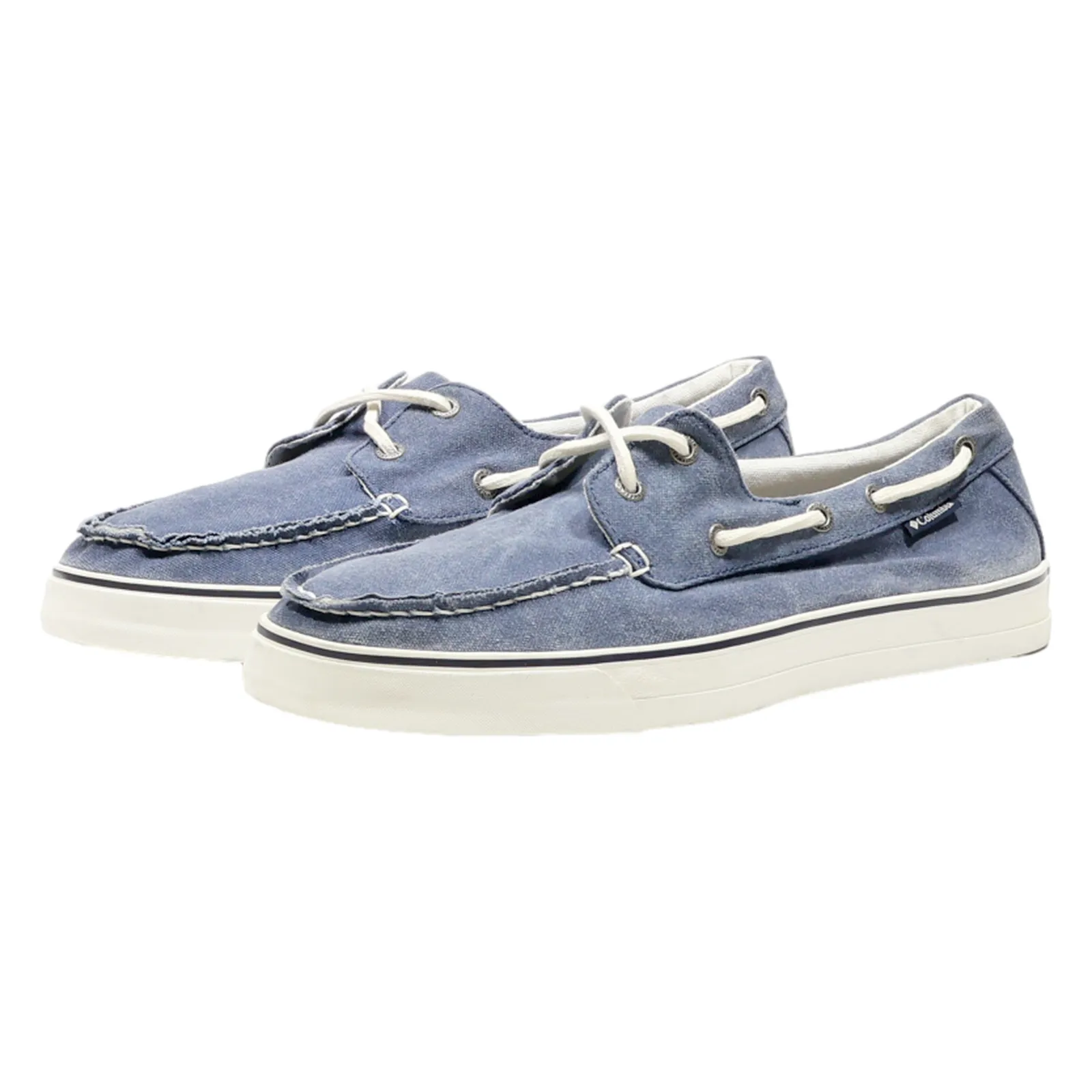 COLUMBIA Pump Shoes Blue Canvas Mens UK 9