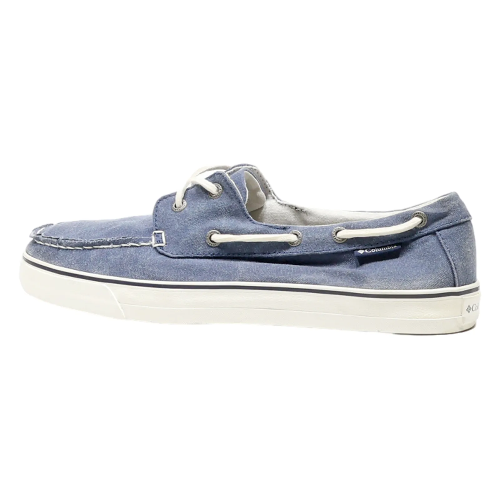 COLUMBIA Pump Shoes Blue Canvas Mens UK 9