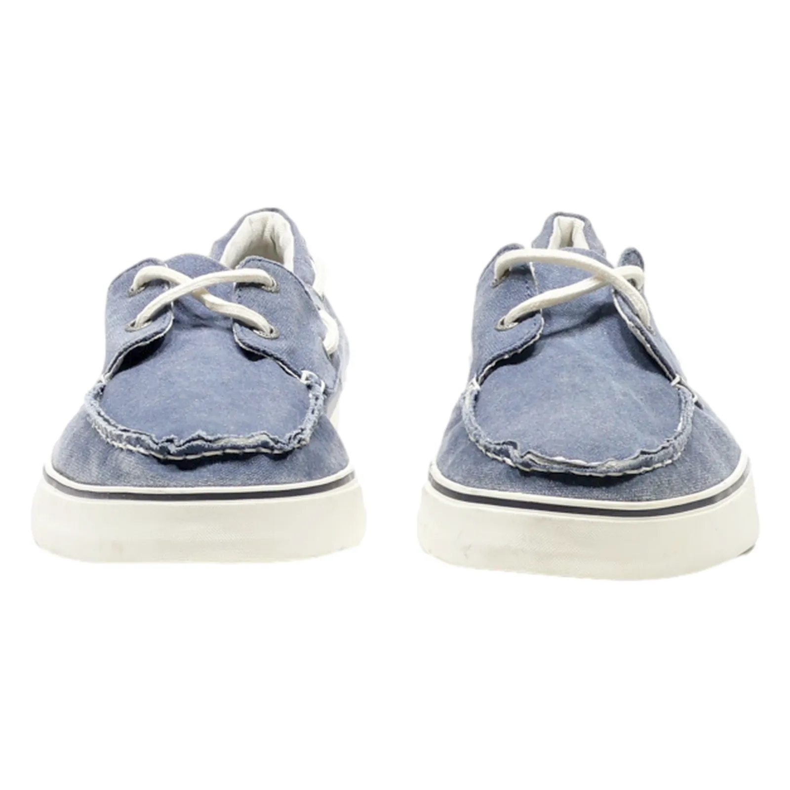 COLUMBIA Pump Shoes Blue Canvas Mens UK 9