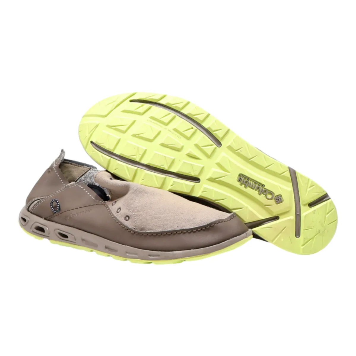 COLUMBIA Pump Shoes Brown Synthetic Mens UK 10.5