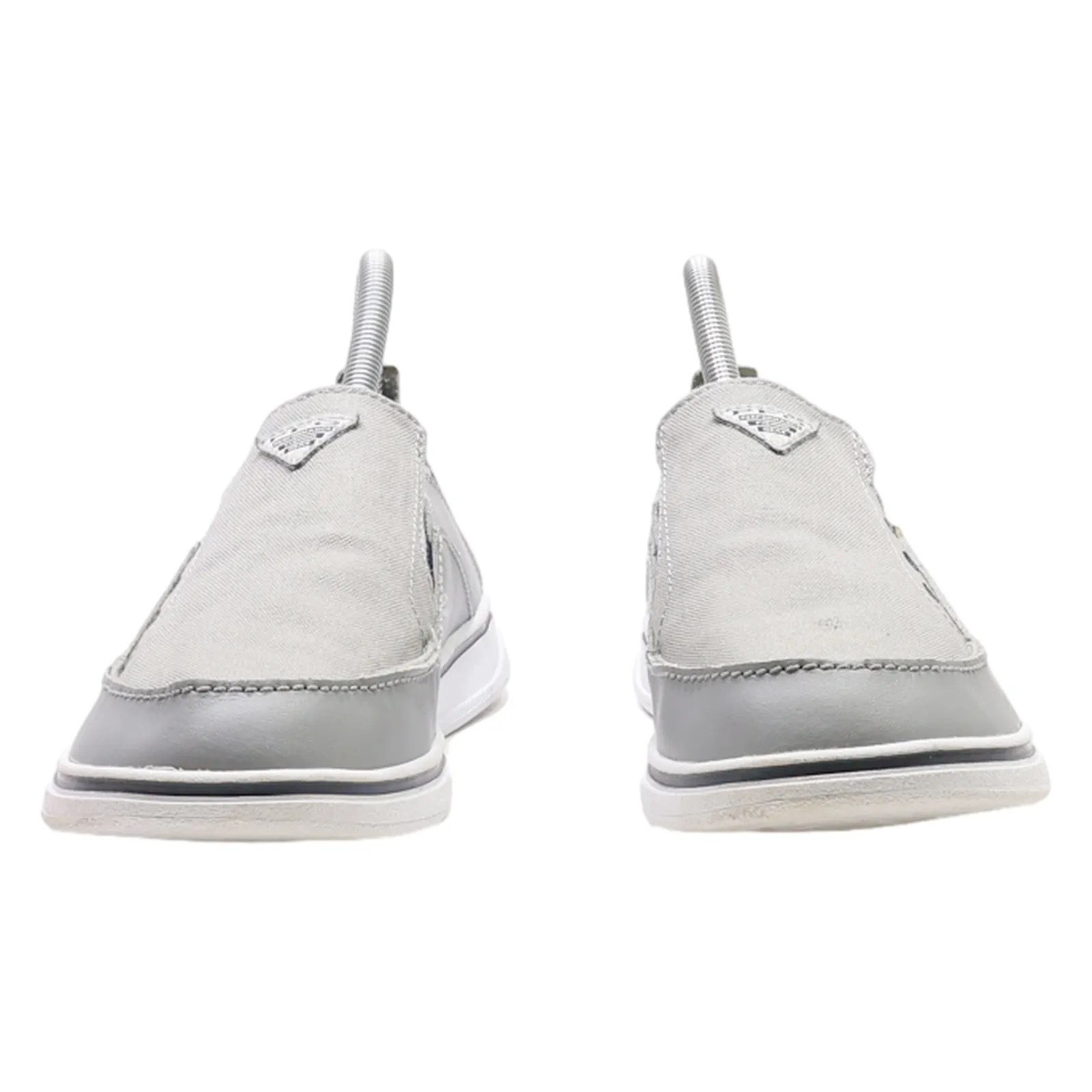 COLUMBIA Pump Shoes Grey Canvas Womens UK 5