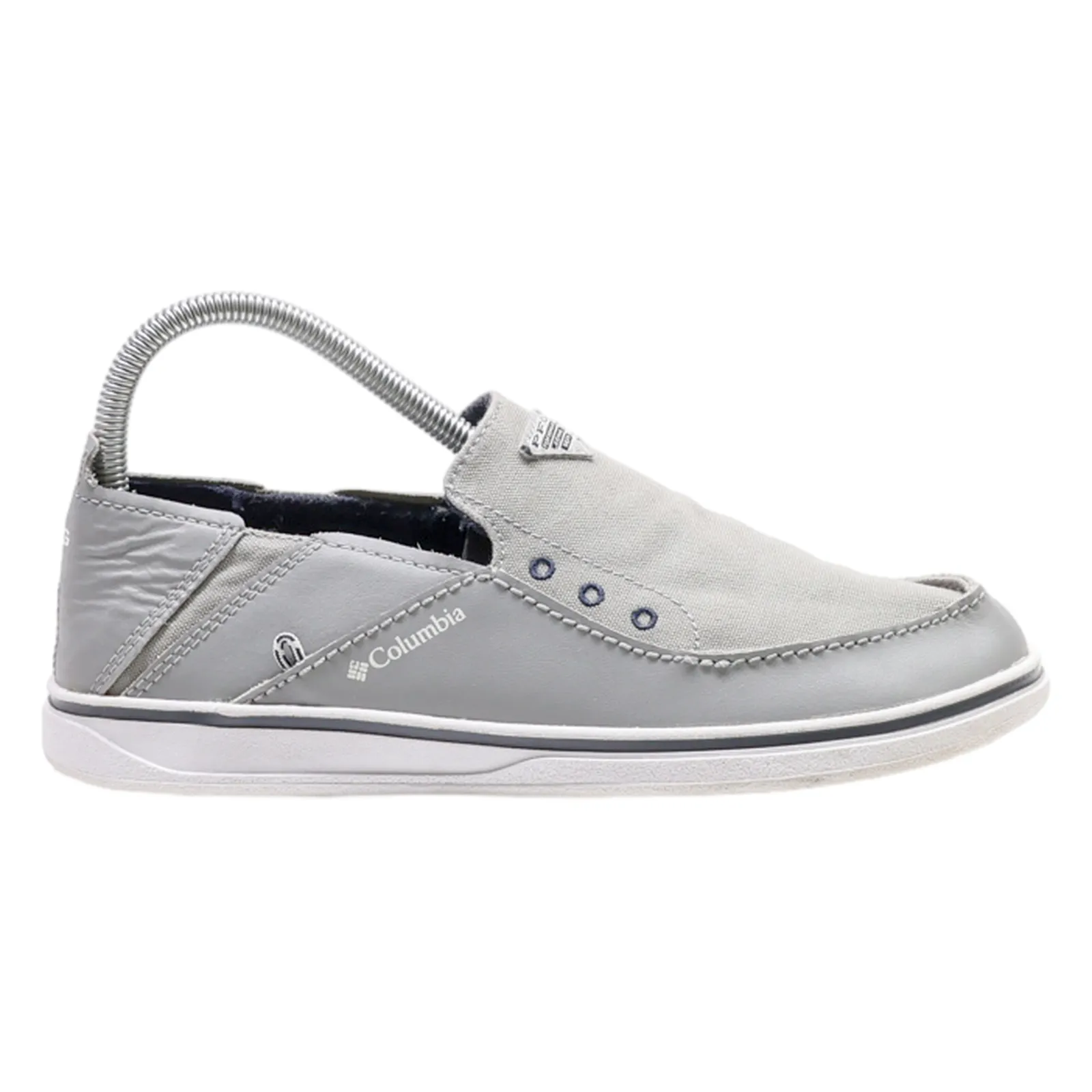 COLUMBIA Pump Shoes Grey Canvas Womens UK 5