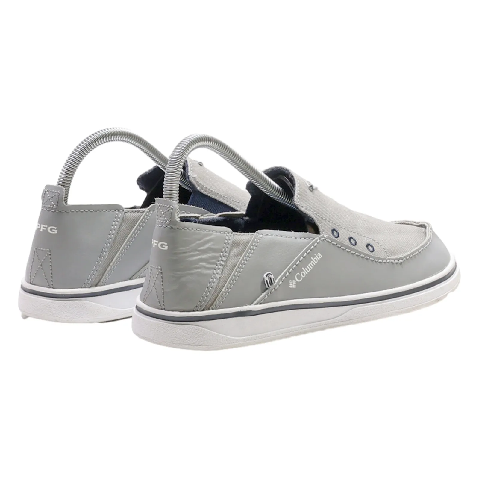 COLUMBIA Pump Shoes Grey Canvas Womens UK 5