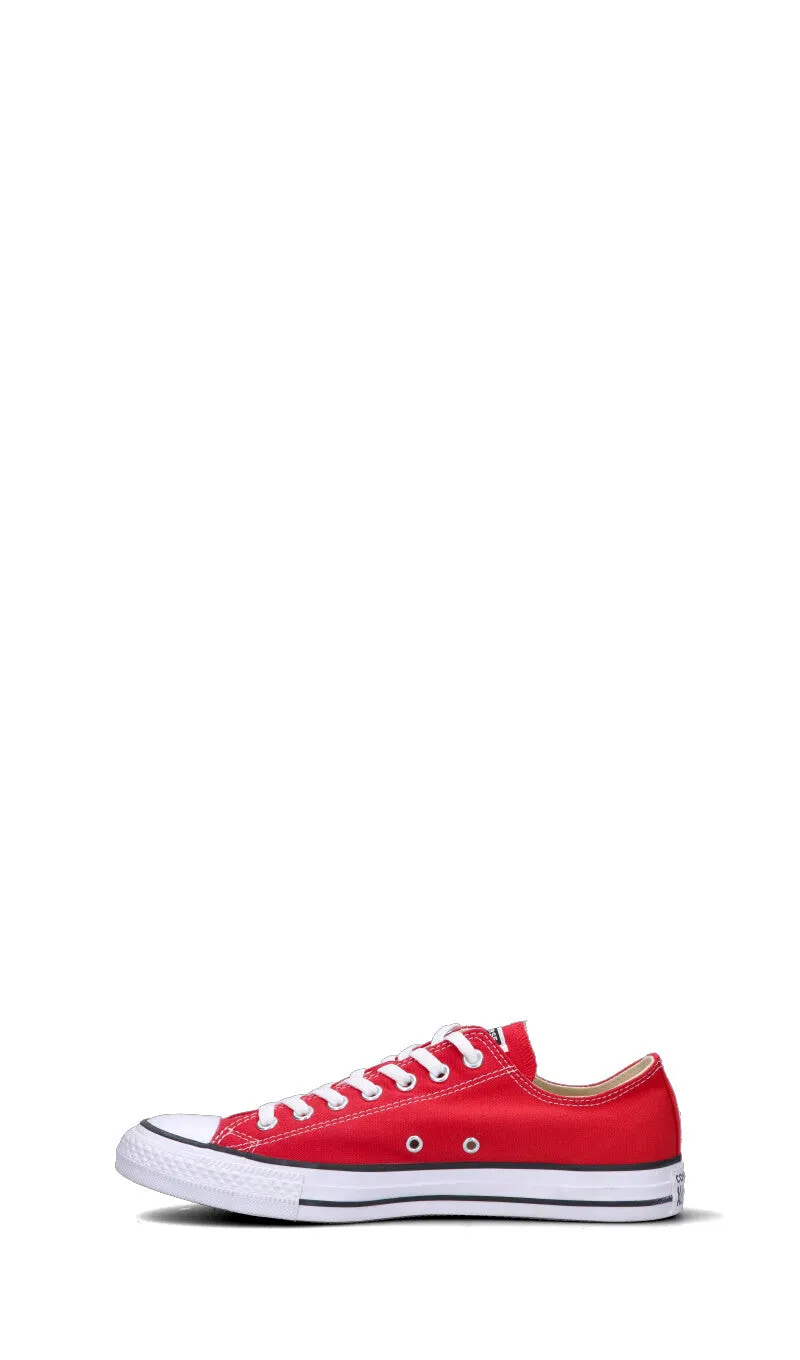 CONVERSE CHUCK TAYLOR Sneaker uomo rossa in tessuto