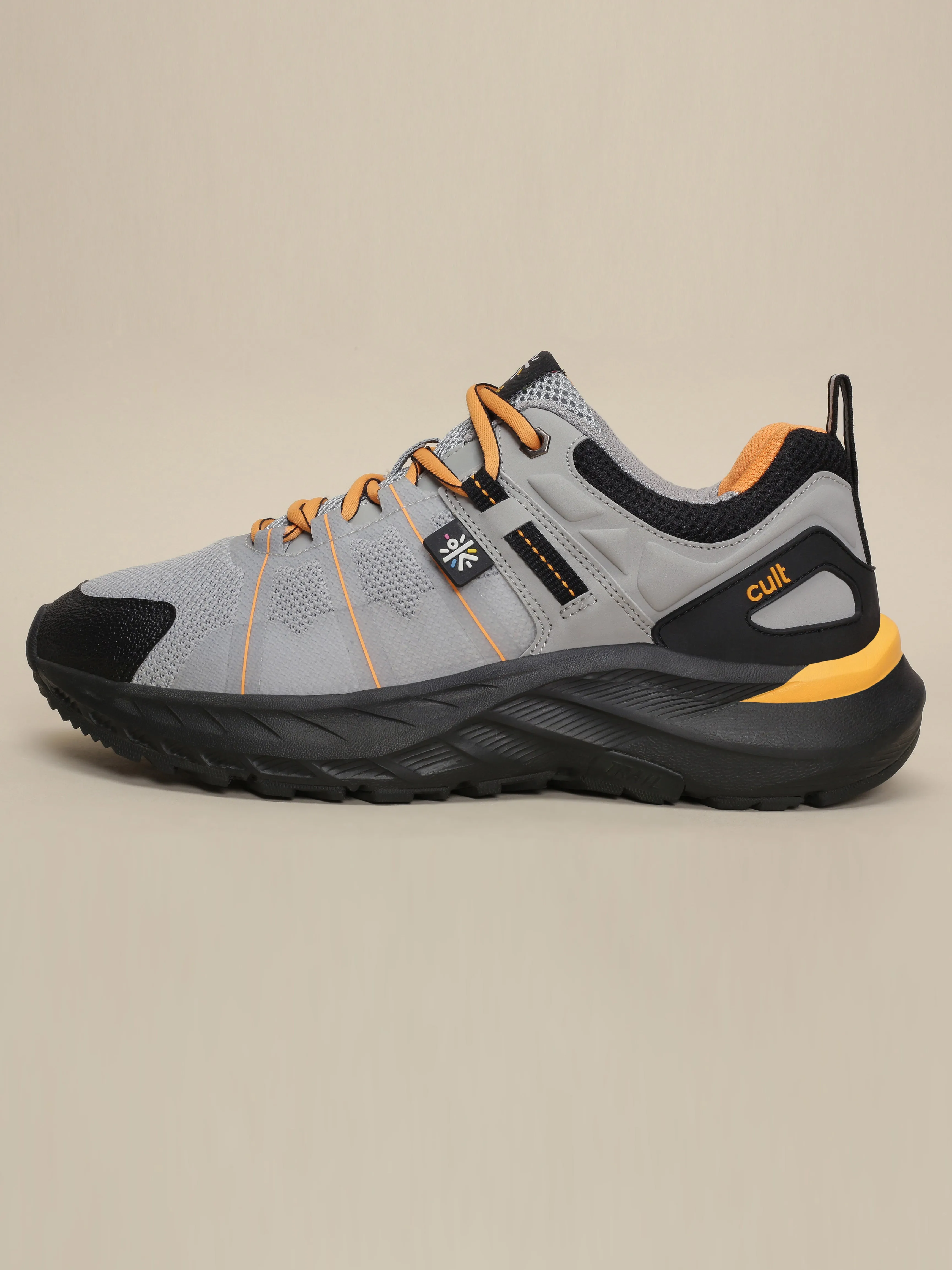 Cult Men's TurboTrail Outdoor Shoes - L.Grey/Black