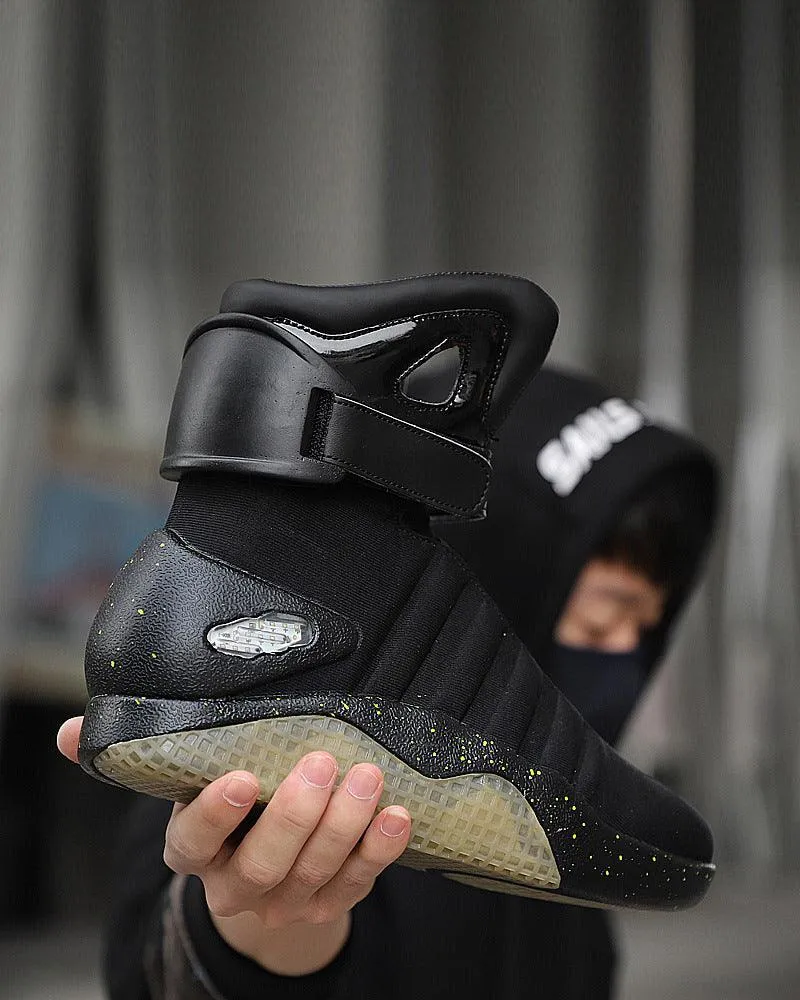 Cyberpunk Streetwear LED High Tech Shoes