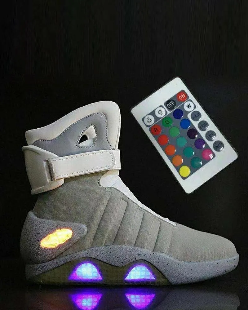 Cyberpunk Streetwear LED High Tech Shoes