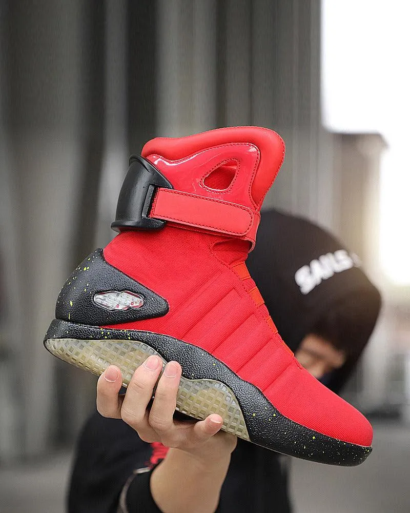 Cyberpunk Streetwear LED High Tech Shoes