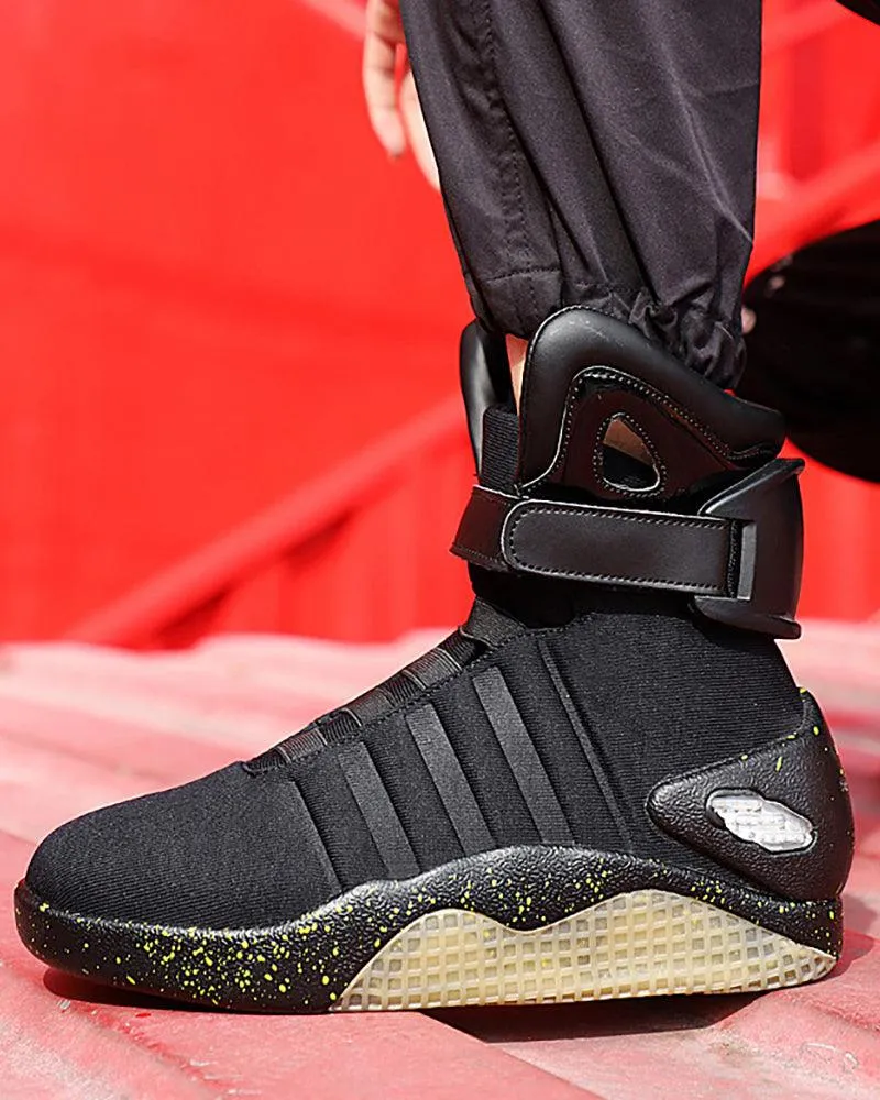 Cyberpunk Streetwear LED High Tech Shoes