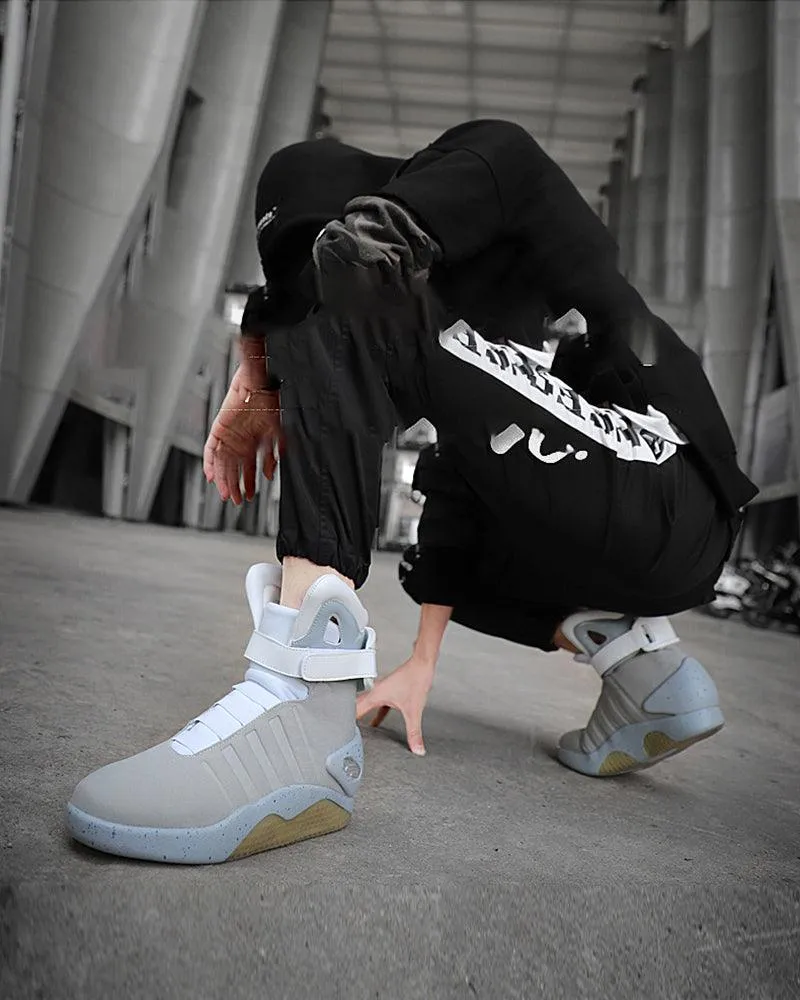 Cyberpunk Streetwear LED High Tech Shoes