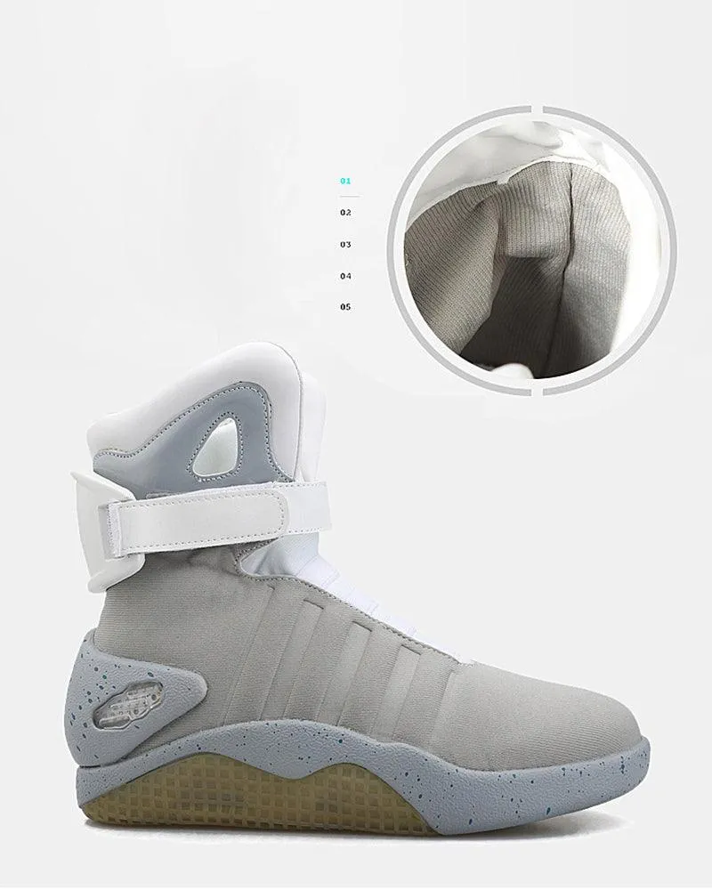 Cyberpunk Streetwear LED High Tech Shoes