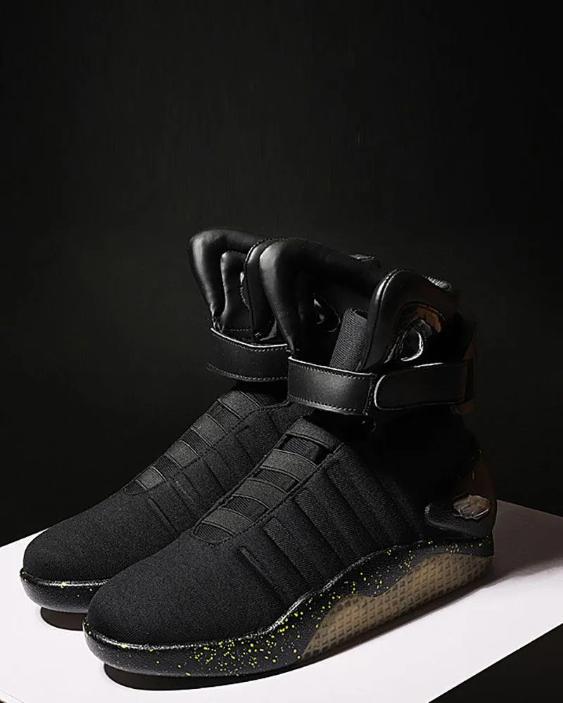 Cyberpunk Streetwear LED High Tech Shoes