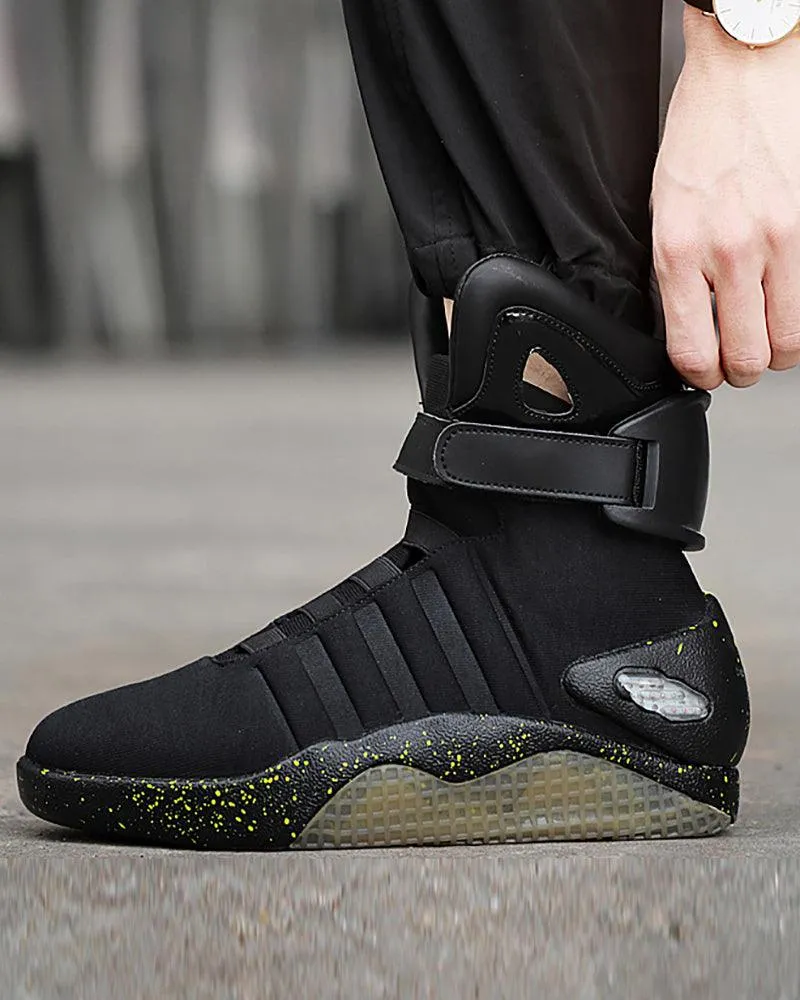 Cyberpunk Streetwear LED High Tech Shoes