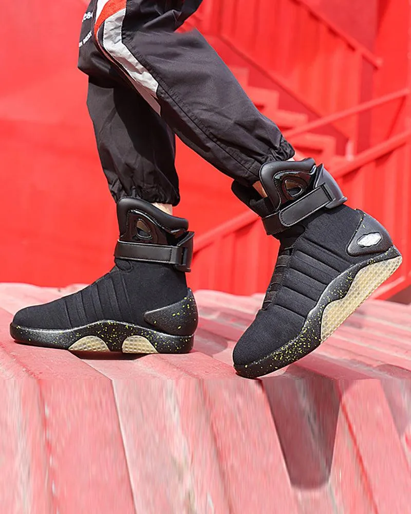 Cyberpunk Streetwear LED High Tech Shoes