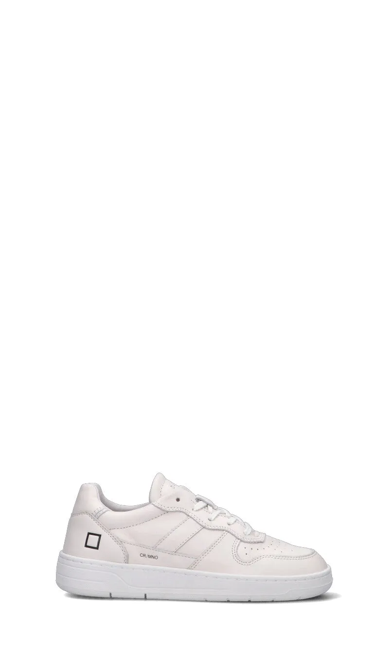 D.A.T.E. Sneaker donna bianca in pelle