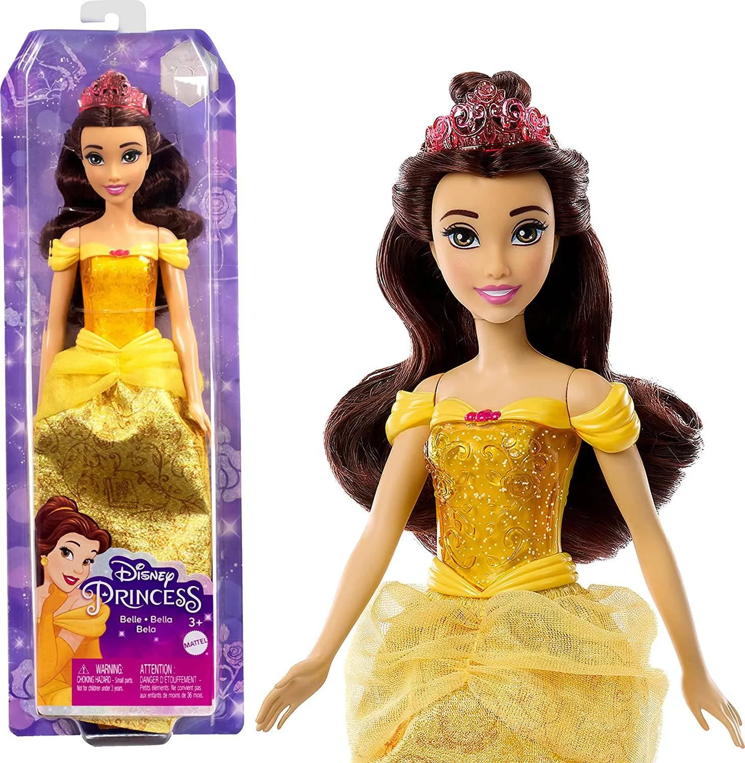 Disney Princess Fashion Core Doll - Belle HLW11