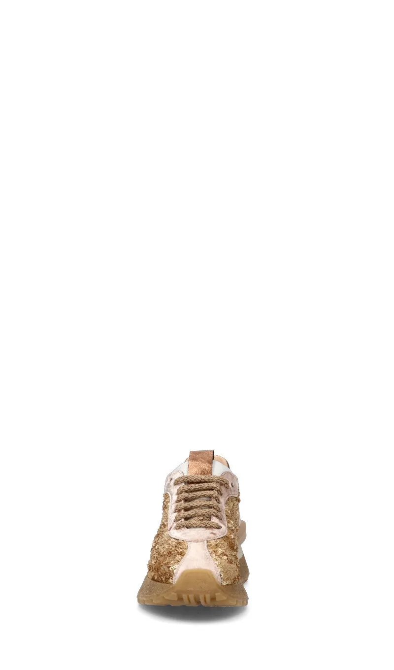 DOROTHYD Sneaker donna oro in pelle