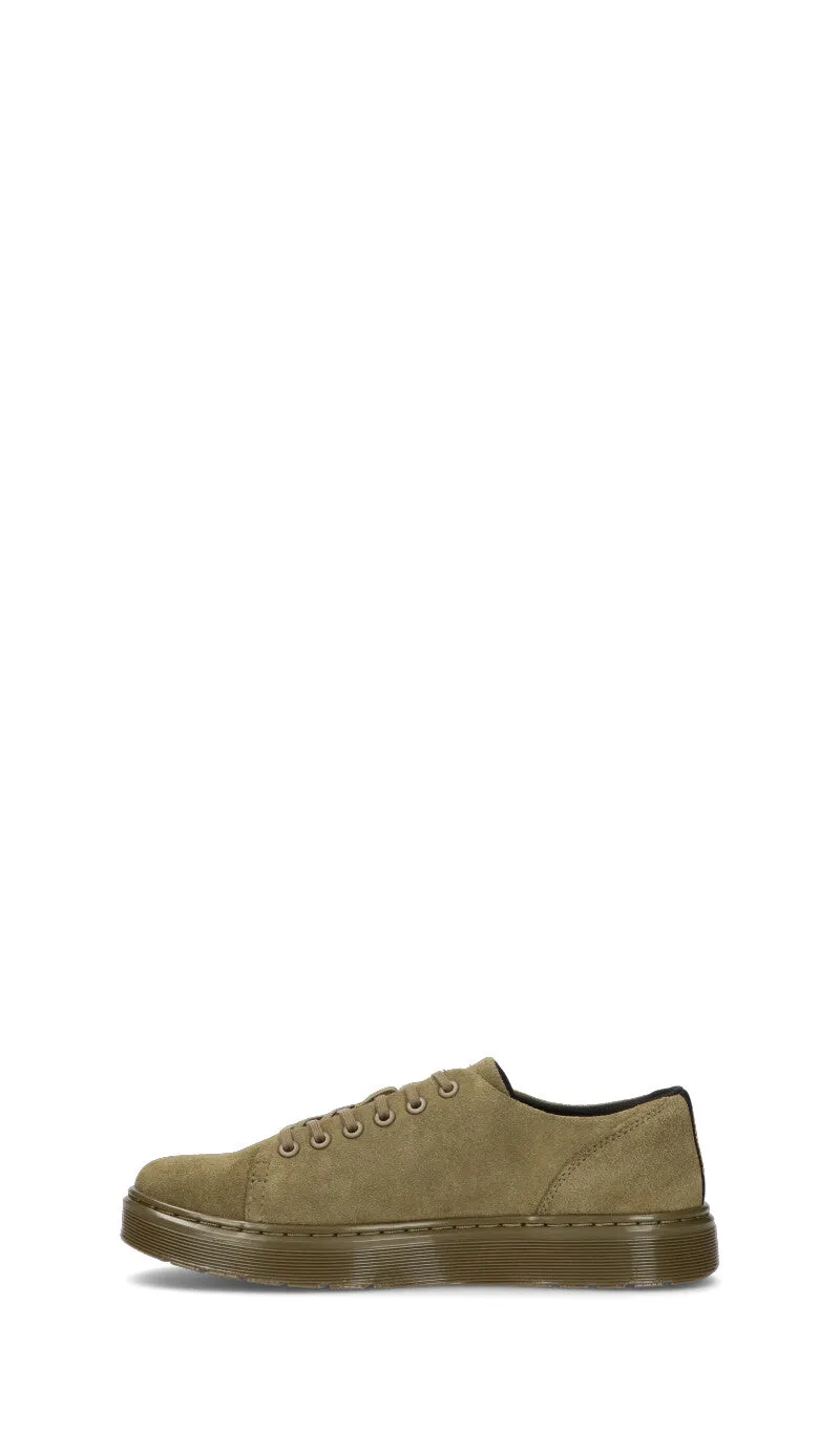 DR. MARTENS Sneaker uomo verde in suede