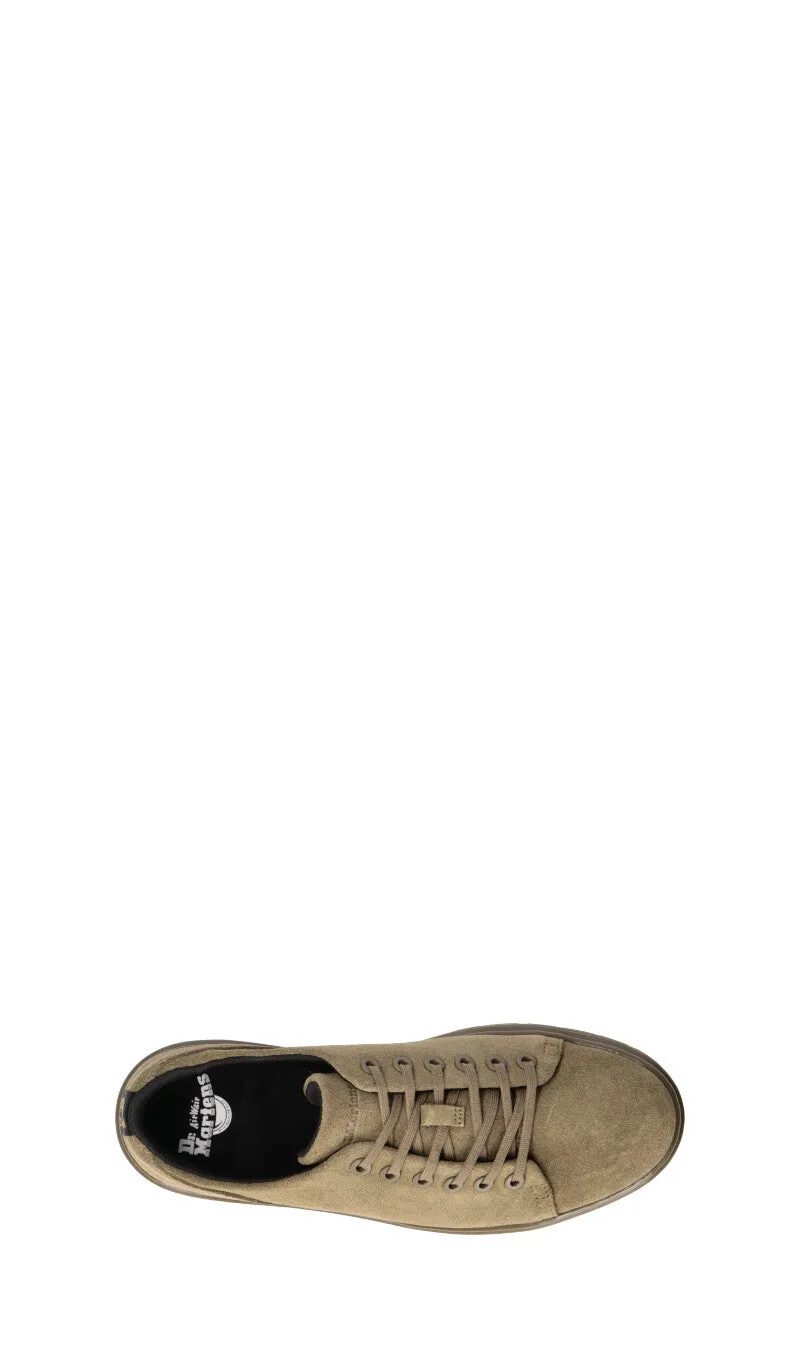 DR. MARTENS Sneaker uomo verde in suede
