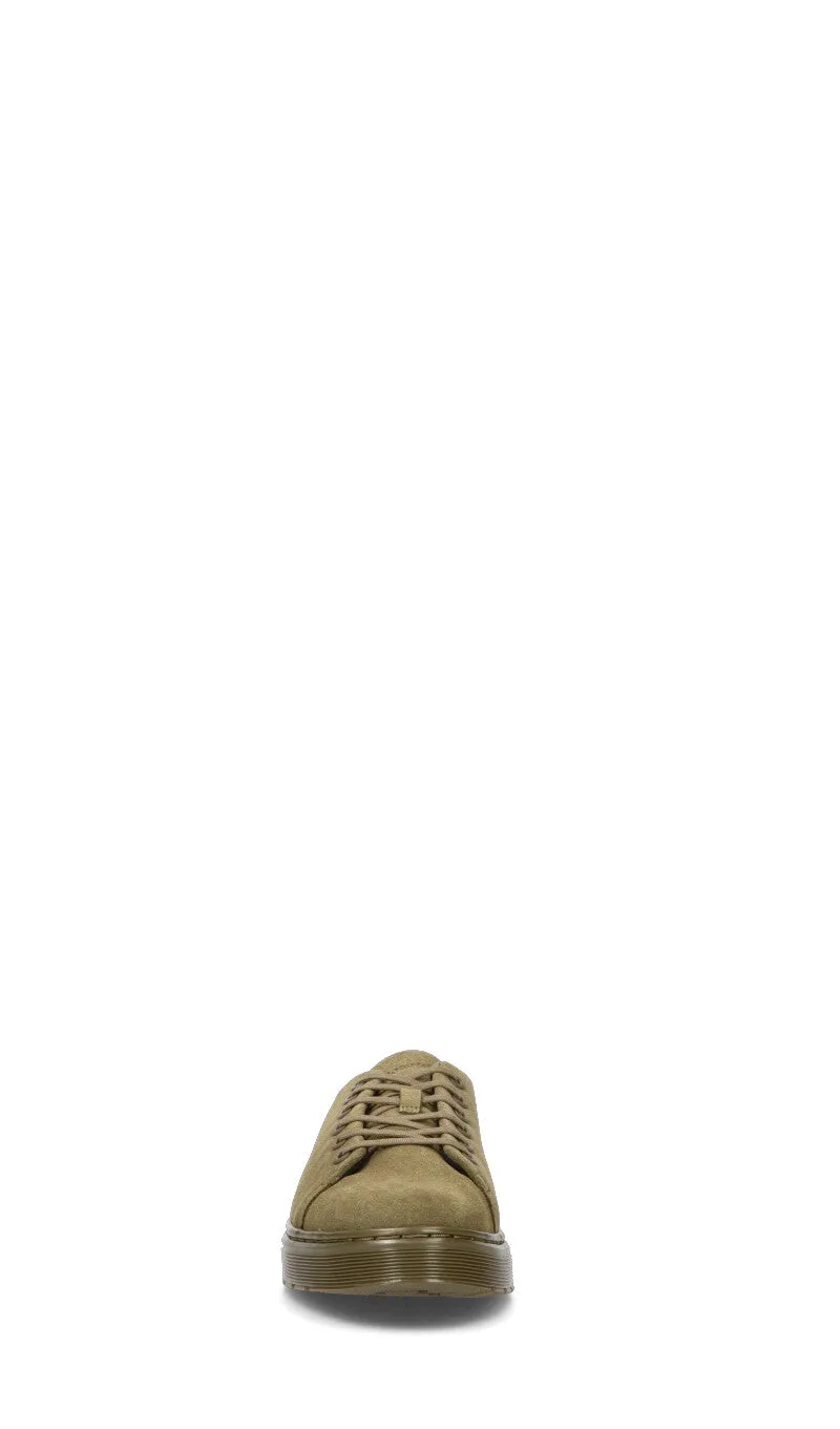 DR. MARTENS Sneaker uomo verde in suede
