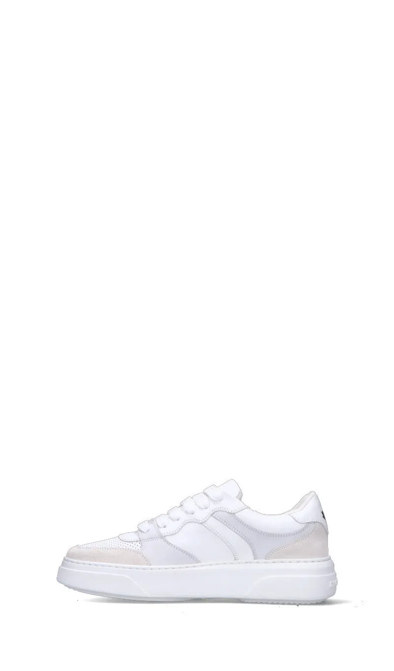 DSQUARED2 Sneaker uomo grigia/bianca in pelle