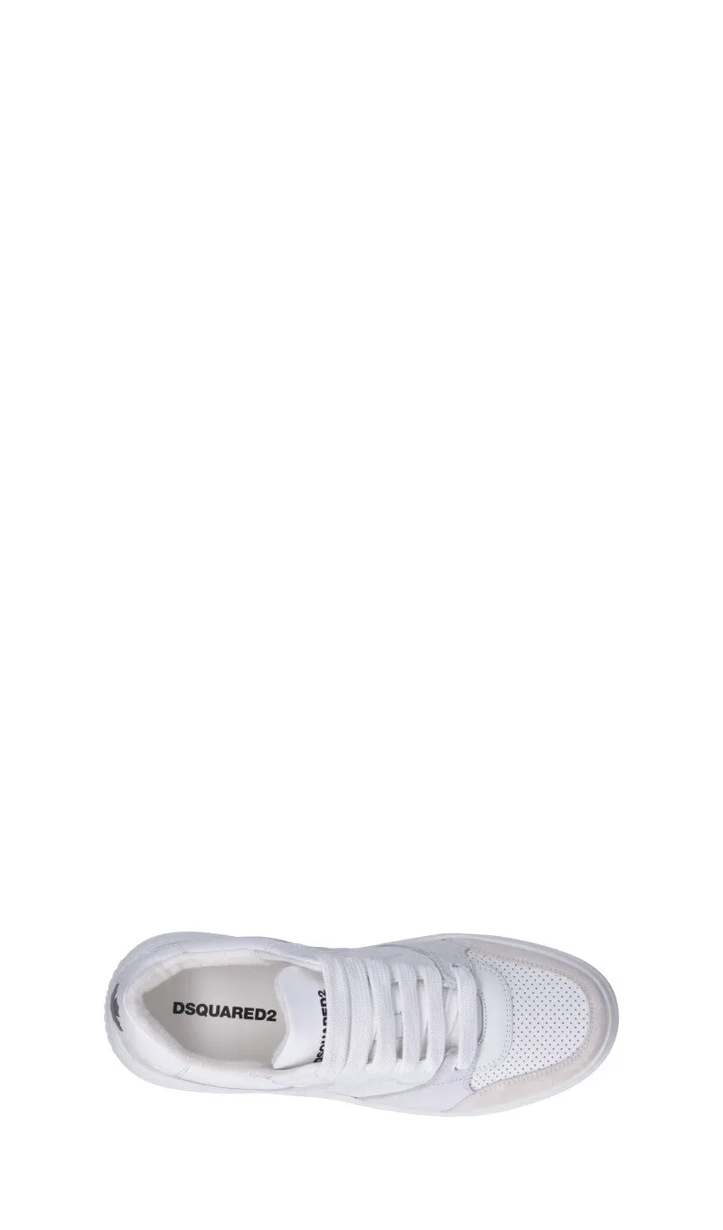 DSQUARED2 Sneaker uomo grigia/bianca in pelle
