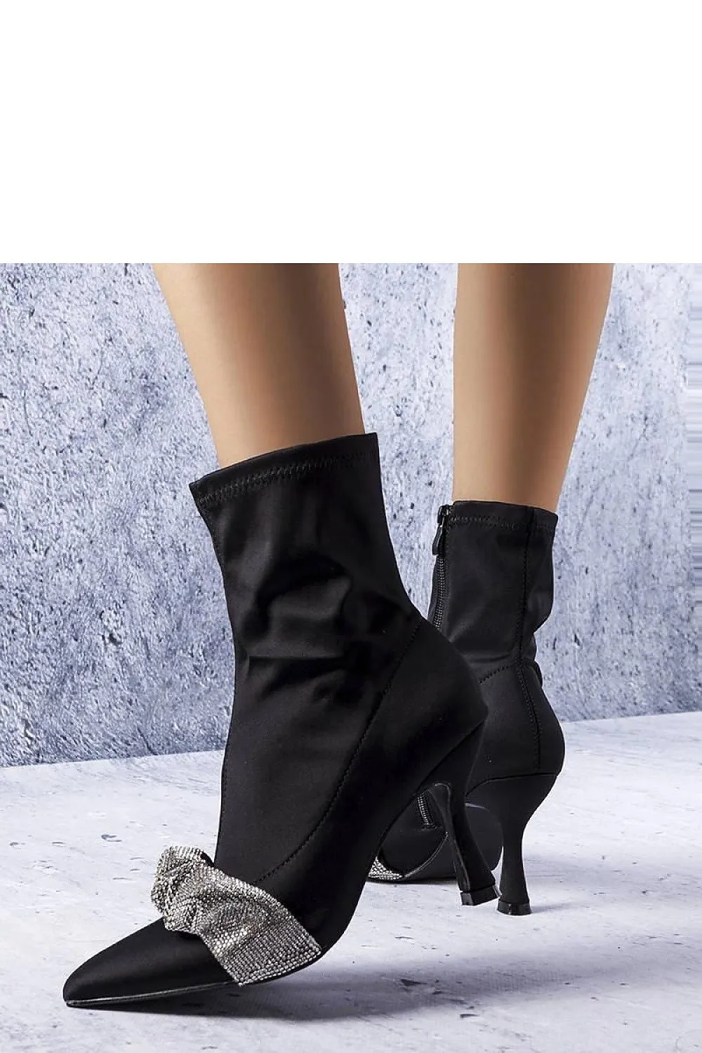 Elegant stiletto heel boots
