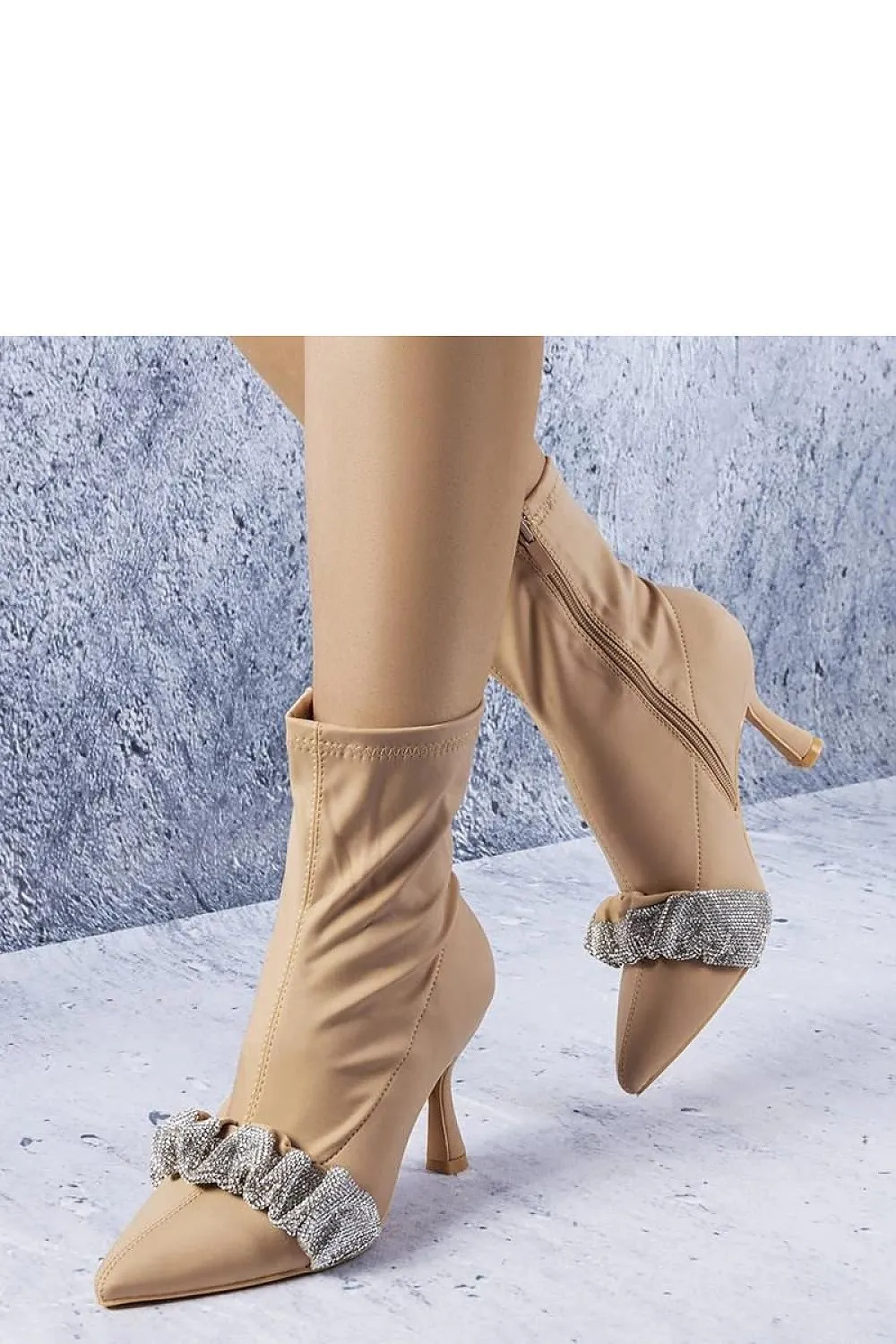 Elegant stiletto heel boots