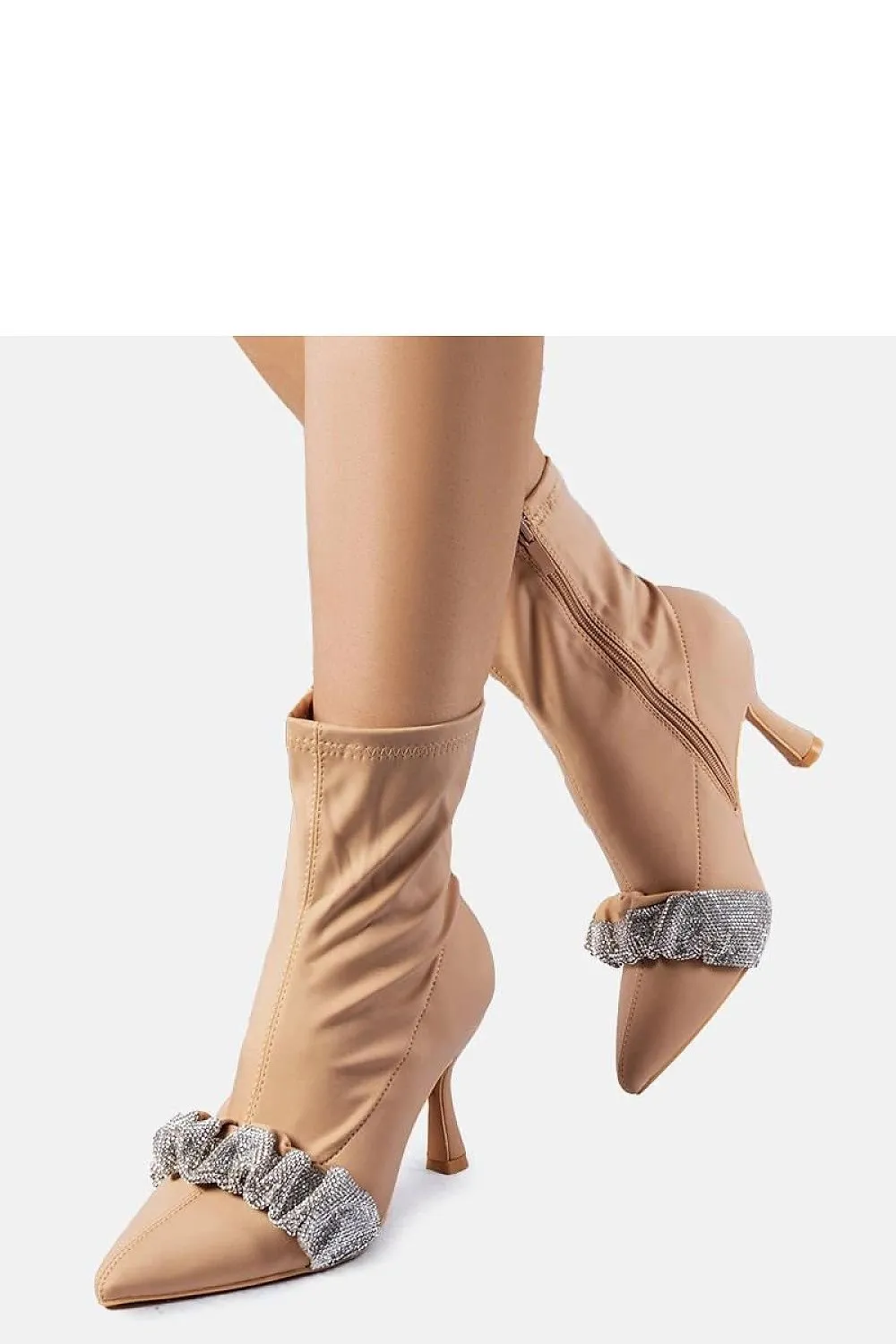 Elegant stiletto heel boots
