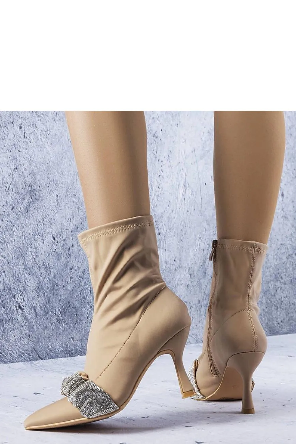 Elegant stiletto heel boots