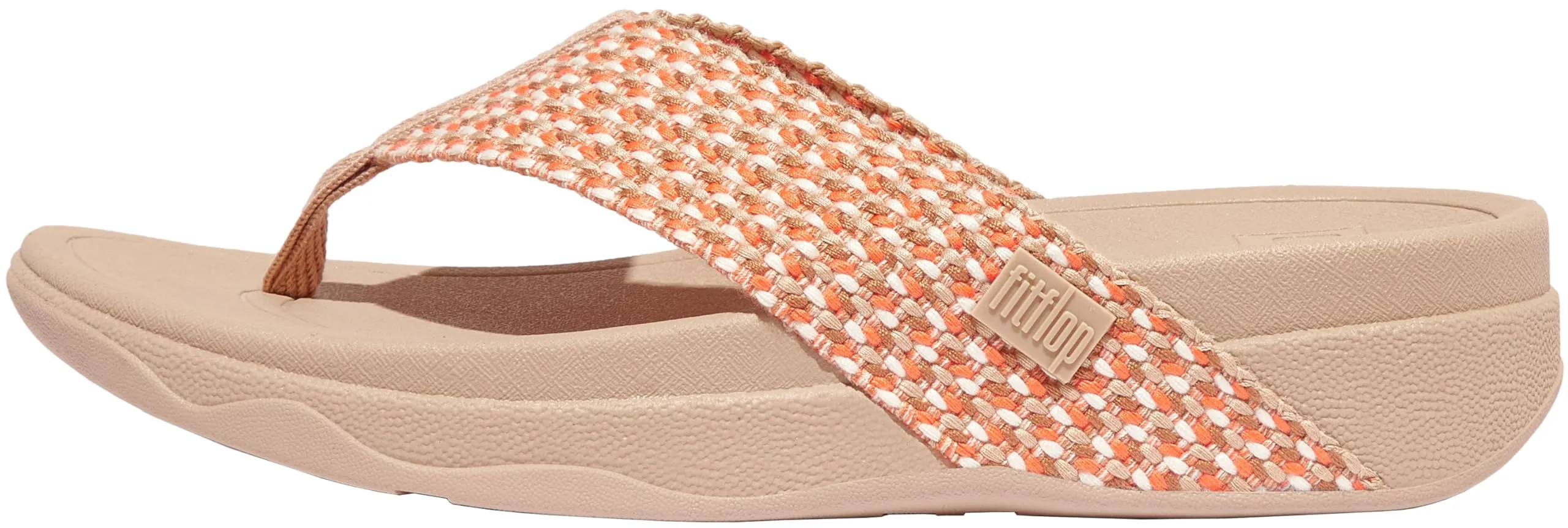 FitFlop Women's Surfa Multi-Tone Webbing Toe-Post Sandals